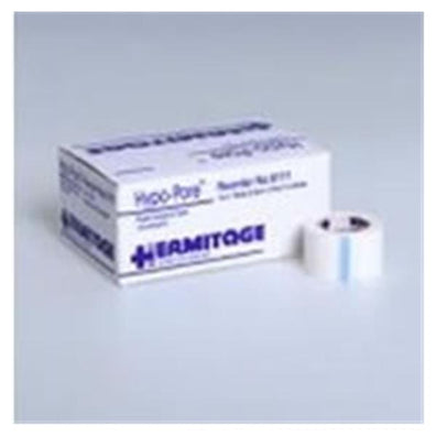 Tape Surgical Hermitage Paper 1"x10yd Adhesive White 12/Bx, 12 BX/CA